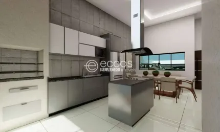 Casa à venda, 3 quartos, 2 suítes, 2 vagas, cidade jardim - uberlândia/mg
