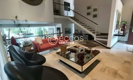 Casa em condomínio à venda, 4 quartos, 4 suítes, Jardim Karaíba - Uberlândia/MG