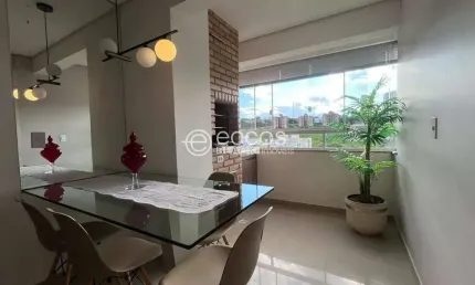 Apartamento à venda, 2 quartos, 1 suíte, 2 vagas, tubalina - uberlândia/mg