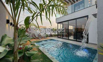 Casa em condomínio para aluguel, 1 quarto, 2 suítes, 4 vagas, Jardim Sul - Uberlândia/MG