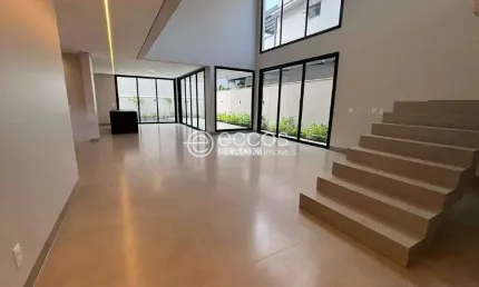 Casa em condomínio para aluguel, 4 quartos, 4 suítes, 4 vagas, Jardim Sul - Uberlândia/MG