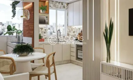 Apartamento à venda, 1 quarto, 1 vaga, santa mônica - uberlândia/mg