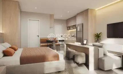 Apartamento à venda, 1 quarto, 1 suíte, 1 vaga, Martins - Uberlândia/MG
