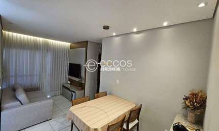 Apartamento à venda, 2 quartos, 1 suíte, 1 vaga, Alto Umuarama - Uberlândia/MG