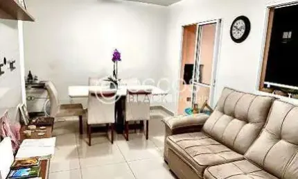 Apartamento à venda, 3 quartos, 1 suíte, 2 vagas, Santa Mônica - Uberlândia/MG