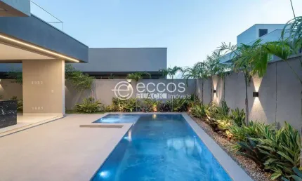 Casa em condomínio à venda, 3 quartos, 3 suítes, 2 vagas, Jardim Sul - Uberlândia/MG