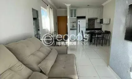 Apartamento à venda, 2 quartos, 1 suíte, 1 vaga, santa mônica - uberlândia/mg