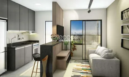 Apartamento à venda, 2 quartos, 1 suíte, 1 vaga, Santa Mônica - Uberlândia/MG