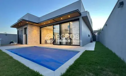 Casa em condomínio à venda, 3 quartos, 3 suítes, 2 vagas, granja marileusa - uberlândia/mg