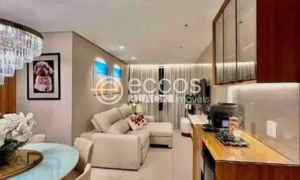 Apartamento à venda, 3 quartos, 1 suíte, 2 vagas, copacabana - uberlândia/mg
