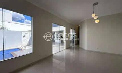 Casa em condomínio para aluguel, 3 quartos, 3 suítes, 2 vagas, nova uberlândia - uberlândia/mg
