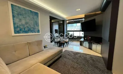 Apartamento à venda, 1 quarto, 2 suítes, 2 vagas, santa mônica - uberlândia/mg