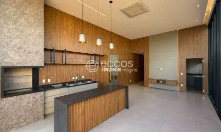 Casa em condomínio à venda, 3 quartos, 3 suítes, 1 vaga, damha residencial uberaba iii - uberaba/mg