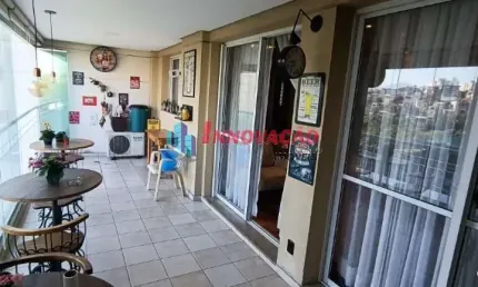 Apartamento em condomínio para venda ao lado do shopping santana parque 3 suíte, varanda gourmet e 144 m²