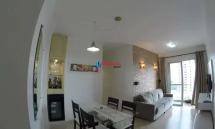 Apartamento (Apartamento Padrão) para Venda, 2 dorm(s), 1 suite(s), 2 vaga(s), 60 m²