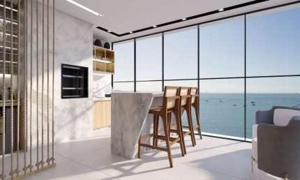 Apartamento com 3 dormitórios à venda, 127 m² - Armação - Penha/SC