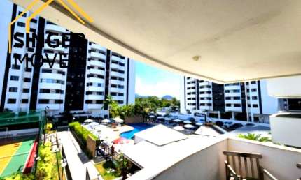 Oportunidade &gt; Apartamento à Venda, Barra da Tijuca/RJ: Reformado, 2 Quartos (1 Suíte), 1 Vaga, 72m², Armários, Infraestrutura de Lazer, Prox. à Praia