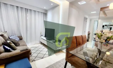 Apartamento à venda, 2 quartos, 1 suíte, 1 vga, varanda gourmet - ecoway - taquara