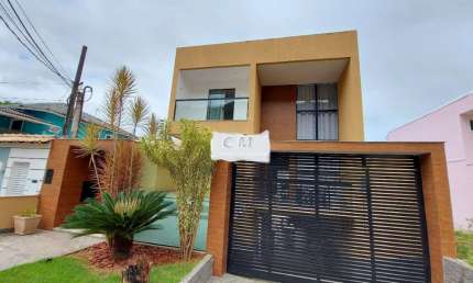 Casa moderna à venda, 4 suítes + área gourmet - taquara