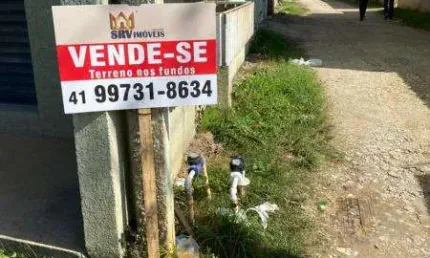 Terreno à venda na Rua Vereador Wadislau Bugalski, 1998, Lamenha Grande, Almirante Tamandaré por R$ 69.000