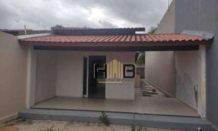 Casa Plana Nova Caucaia com 3 dormitórios à venda, 96 m² por R$ 250.000 - Mestre Antônio - Caucaia/CE