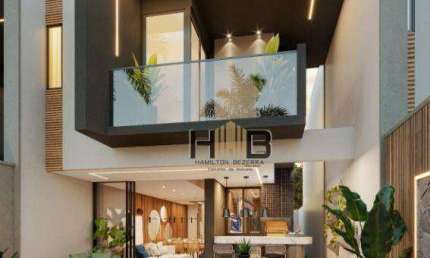 Casa Duplex em Condomínio Jazz com 4 dormitórios Suítes à venda, 144 m² por R$ 759.900,00 - Timbu - Eusébio/CE