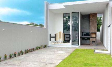 Casa com 3 dormitórios Suítes à venda, 125 m² por R$ 460.000 - Encantada - Eusébio/CE