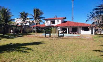 Casa na Tabuba do Morro Branco - Pé na Areia com 5 dormitórios à venda, 300 m² por R$ 680.000 - Tabuba - Beberibe/CE