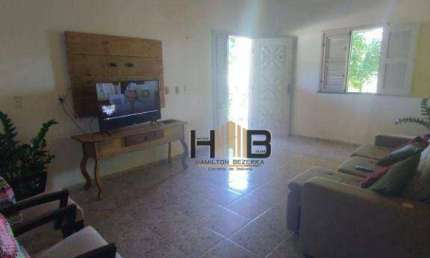 Casa Plana com terreno de 900m² todo arborizado com 2 dormitórios à venda, 170 m² por R$ 360.000 - Morro Branco - Beberibe/CE