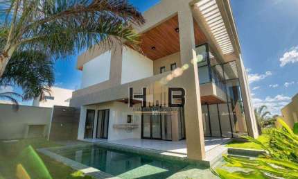 Casa na Cidade Alpha - Condomínio Alphaville Ceará 1 com 4 suítes à venda, 331 m² por R$ 2.690.000 - Santo Antonio - Eusébio/CE