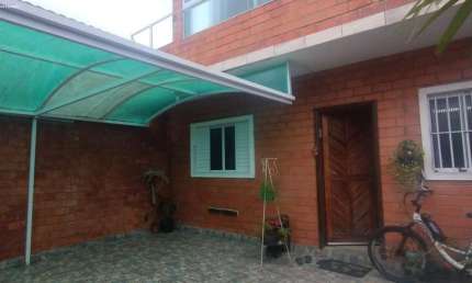 Casa Sobreposta para Venda em São Vicente, Vila Voturua, 3 dormitórios, 1 suíte, 1 banheiro, 2 vagas