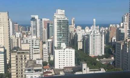 Apartamento para Locação em Santos, Boqueirão, 2 dormitórios, 1 suíte, 2 banheiros, 1 vaga