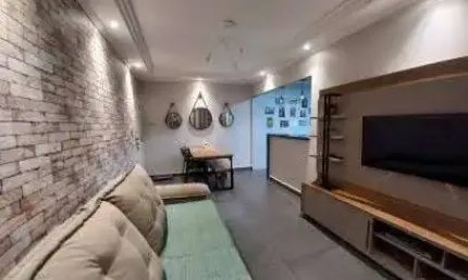 Apartamento para Venda em São Vicente, Parque Bitaru, 2 dormitórios, 1 banheiro, 1 vaga