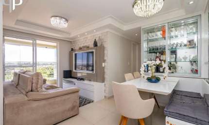 Apartamento com 2 dormitórios à venda no Condomínio Grand Chateau - Pinhais PR