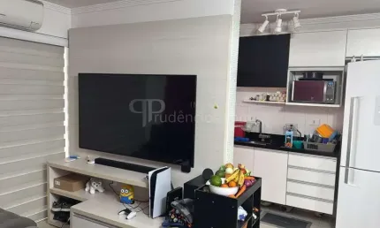 Porteira fechada - apartamento completo no  9  andar,  com 2 dormitórios