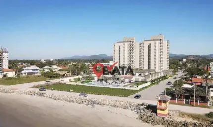 Apartamento com 2 dormitórios à venda, 71 m² por R$ 649.676,08 - Praia de Itapoá - Itapoá/SC