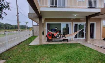 Sobrado vista mar com 3 dormitórios à venda, 116 m² por R$ 850.000 - Rosa dos Ventos - Itapoá/SC