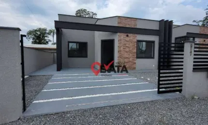Casa com 2 dormitórios à venda, 58 m² por R$ 339.000,00 - Praia Das Palmeiras - Itapoá/SC