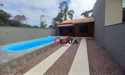 Casa com 2 dormitórios para alugar, 60 m² por R$ 650,00/dia - Mariluz - Itapoá/SC