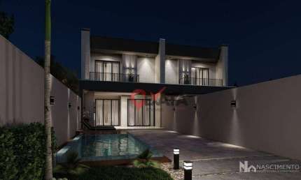 Sobrado com 3 dormitórios à venda, 166 m² por R$ 1.100.000,00 - Sai Mirim - Itapoá/SC