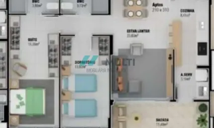 Apartamento com 2 quartos à venda na Servidão Natalicia Pereira, 100, João Paulo, Florianópolis