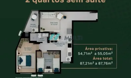 Apartamento à venda no bairro cachoeira do bom jesus - florianópolis/sc