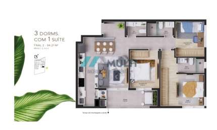 Apartamento à venda no bairro Cacupé - Florianópolis/SC
