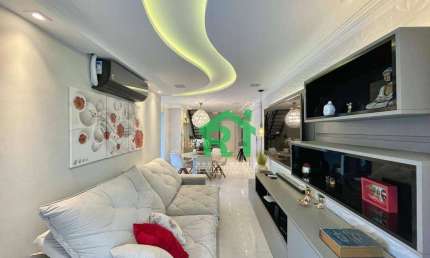 Cobertura com 2 dormitórios, 195 m² - venda por R$ 2.500.000,00 ou aluguel por R$ 10.000,00/mês - Jardim Astúrias - Guarujá/SP