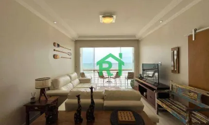 Apartamento Frente Mar, 3 Dormitórios (3 Suítes), 1 Vaga, Pitangueiras, Guarujá/SP