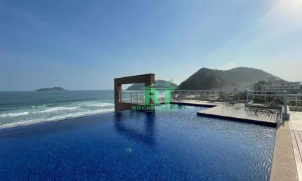 Apartamento com 3 dormitórios à venda, 122 m² por R$ 1.600.000,00 - Tombo - Guarujá/SP