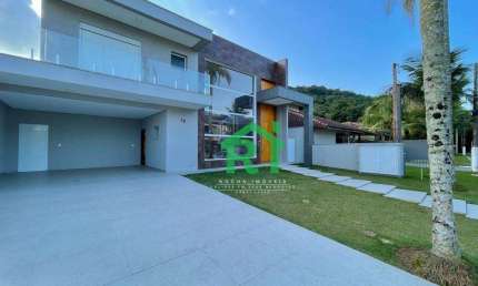 Casa com 5 dormitórios à venda, 366 m² por R$ 2.990.000,00 - Balneário Praia do Pernambuco - Guarujá/SP