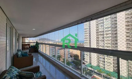 Apartamento com 3 dormitórios à venda, 120 m² por R$ 1.400.000,00 - Enseada - Guarujá/SP