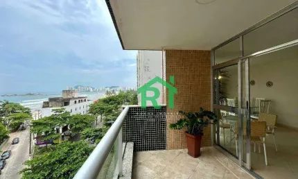 Apartamento Beira Mar, 3 Dormitórios (1 Suíte), 1 Vaga, Lazer, Pitangueiras, Guarujá/SP