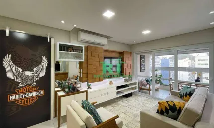 Apartamento para venda ou alugar, 3 dormitórios, 2 vagas, Lazer, Pitangueiras - Guarujá/SP